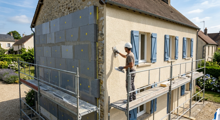 Prix au m² d&rsquo;une isolation extérieure avec crépi