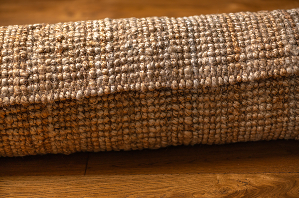 Boudin porte isolant en fibres naturelles.